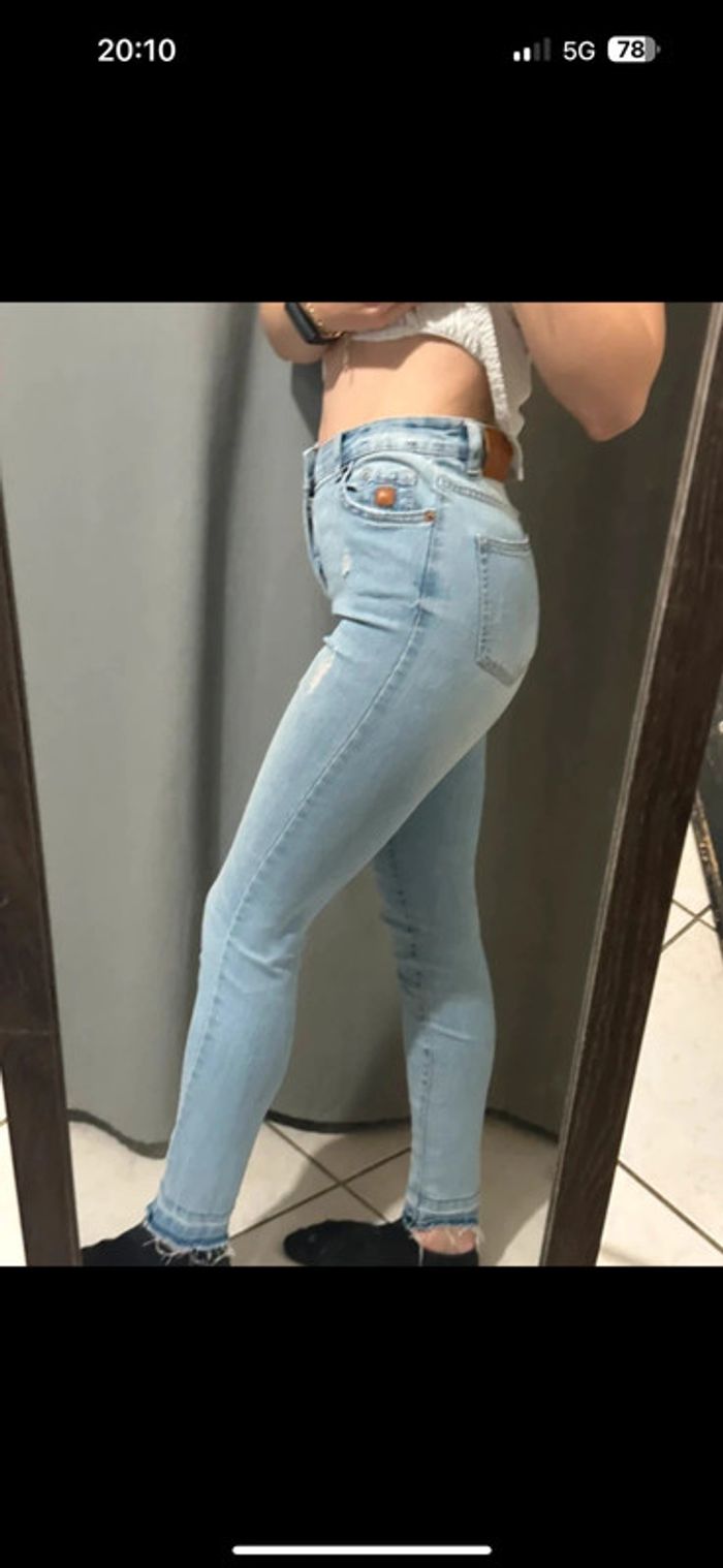 Jean Jennyfer XS bleu - photo numéro 2