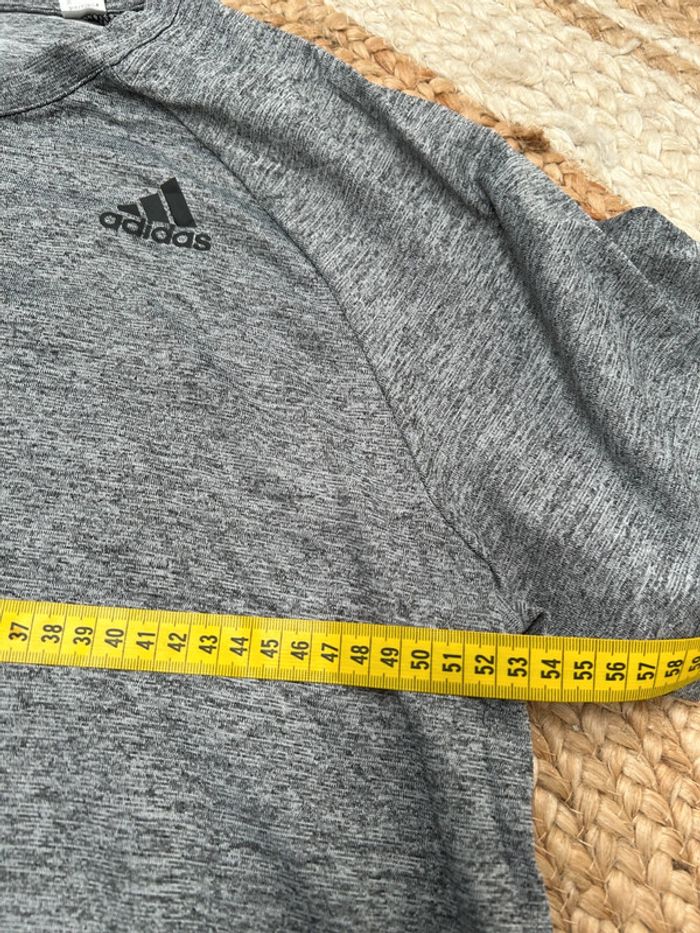 Maillot Adidas Homme Gris | Taille L | Très Bon État | Sport & Casual | #TM50 - photo numéro 6