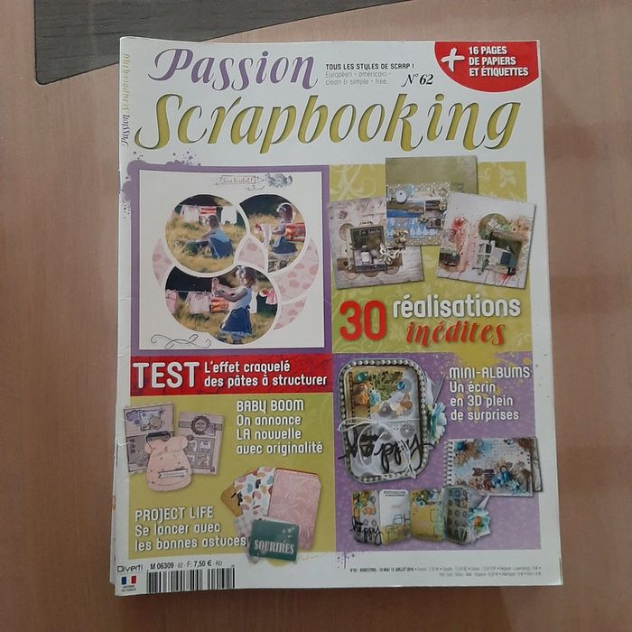 Magazines "Passion scrapbooking" - photo numéro 6