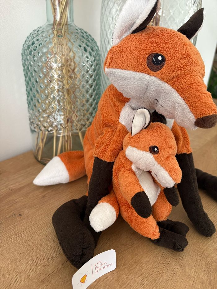 Peluche maman et bébé renard IKEA - photo numéro 2