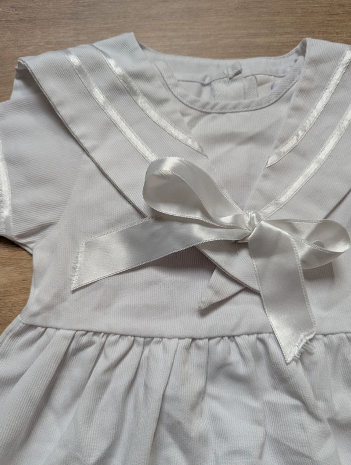 Superbe robe de baptême vintage 6 mois - photo numéro 2