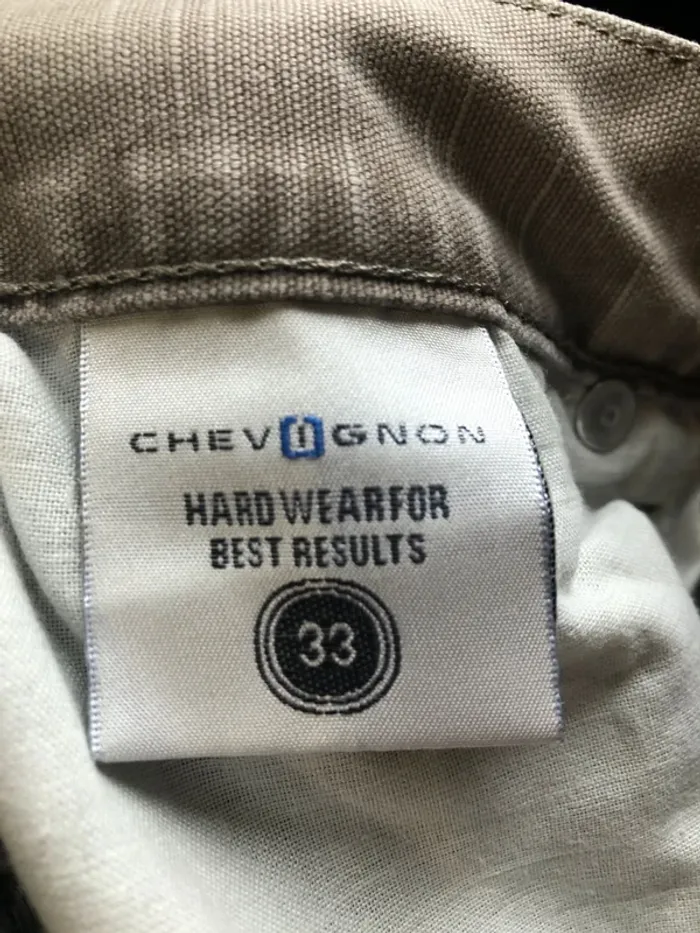 Chevignon grey denim jeans Mens W33 / FR42 - photo numéro 14