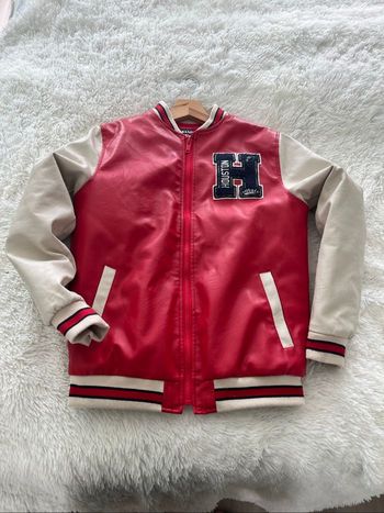 Teddy blouson rouge