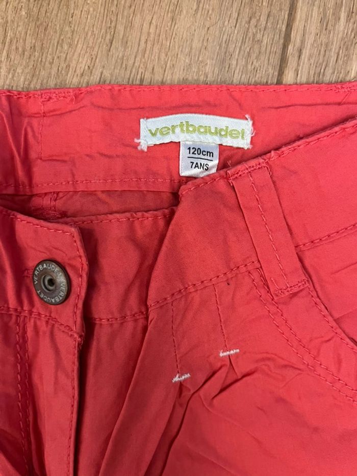 Vends lot de 10 vêtements printemps été vertbaudet 6/7 ans très bon état - photo numéro 10