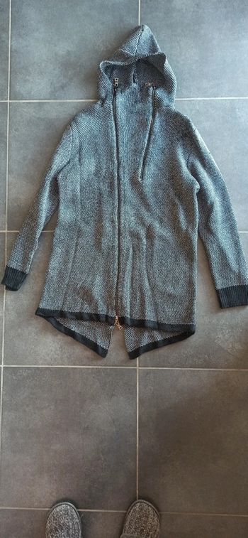 Pull homme zip original capuche