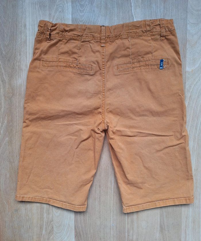 Short/bermuda garçon 14 ans marron Okaïdi - photo numéro 2