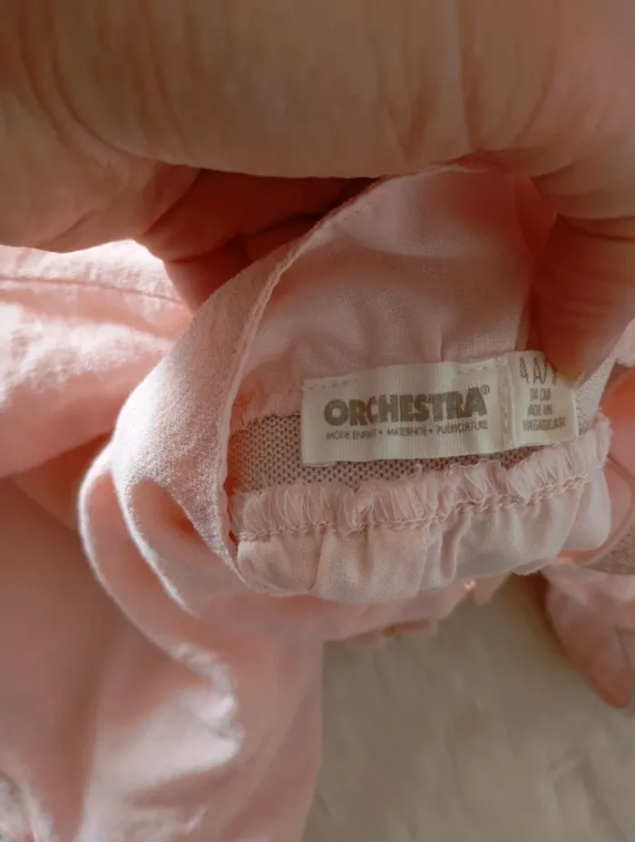 Orchestra 💖 combinaison chic cérémonie rose poudrée 4 bs - photo numéro 8