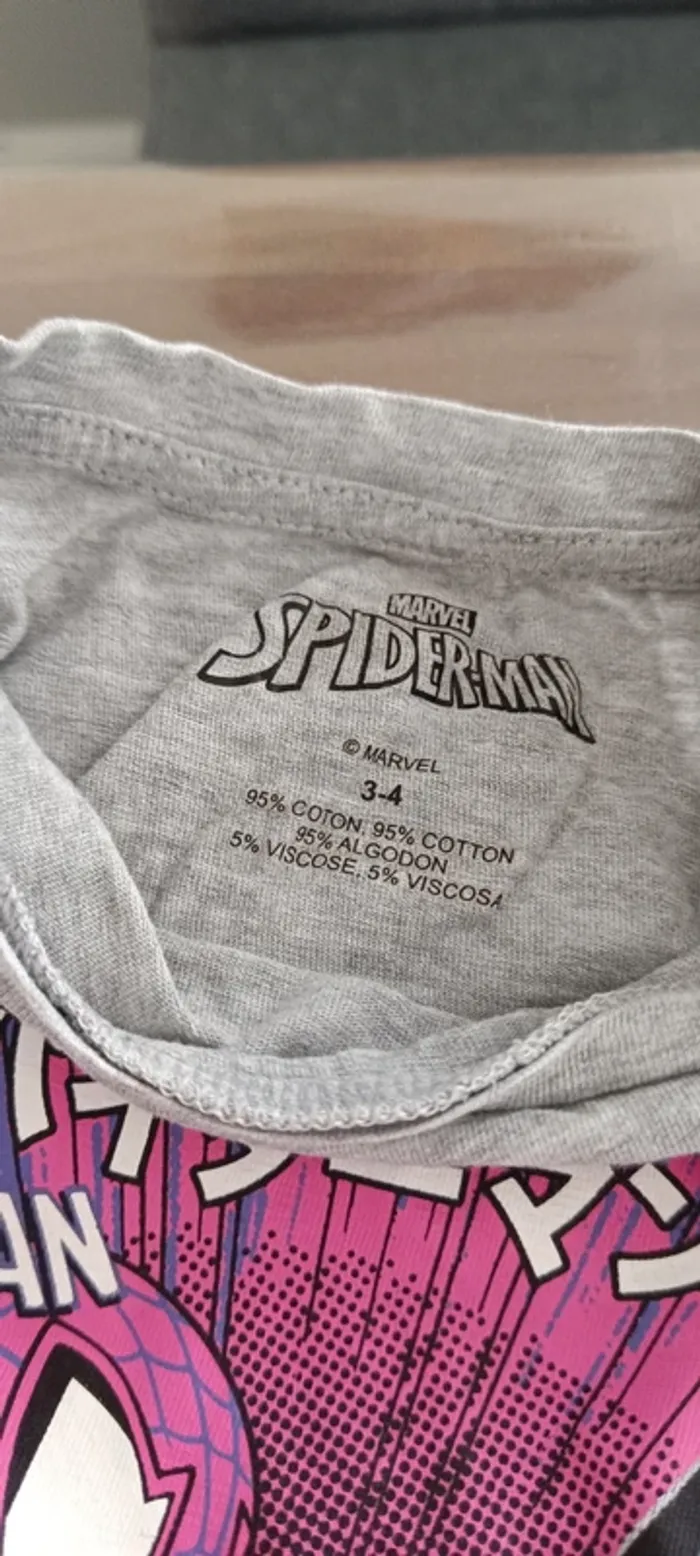 Pyjashort Spiderman 4A - photo numéro 4