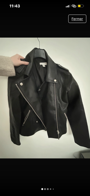 veste en cuir 