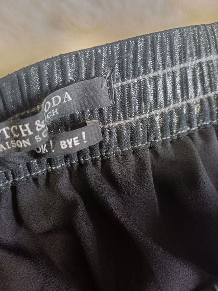 Jupe Scot And Soda plissée gris métallique taille S - photo numéro 9