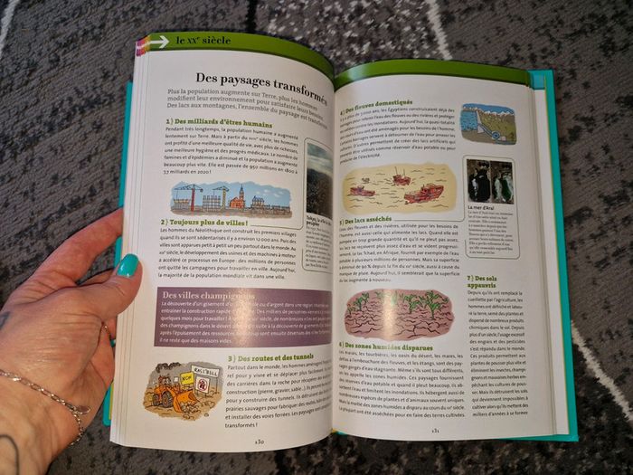 Livre "L'histoire de la Terre en BD" + sac - photo numéro 8