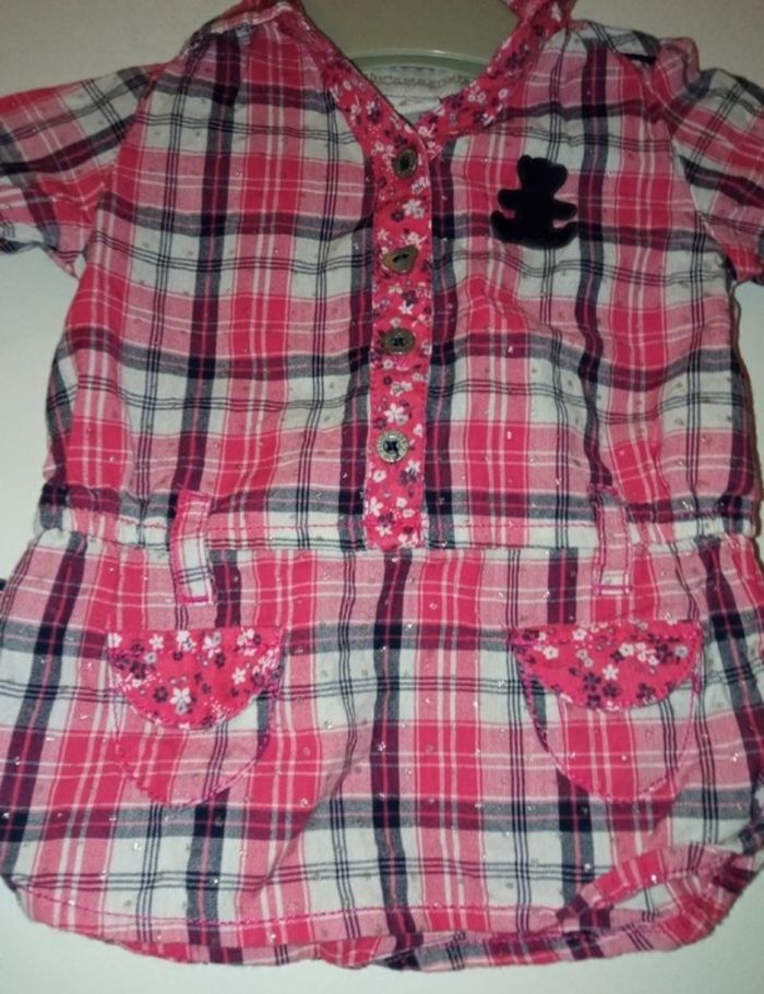 Tunique lulu castagnette taille 3 mois - photo numéro 2