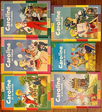 Lot de 6 albums Caroline Pierre Probst Hachette jeunesse bd album