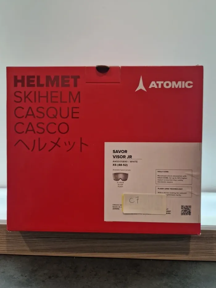 Atomic Savor Visor Jr Unisex Youth Helmet XS [c7] - photo numéro 5