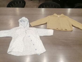 Lot de 6 gilets 3ans