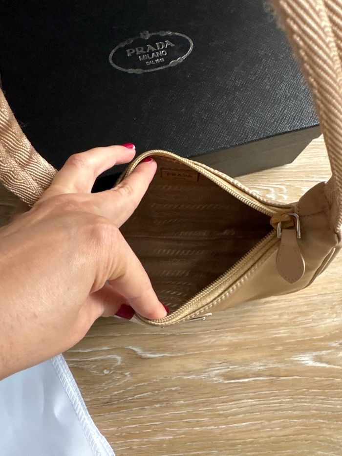 Sac Prada beige - photo numéro 7