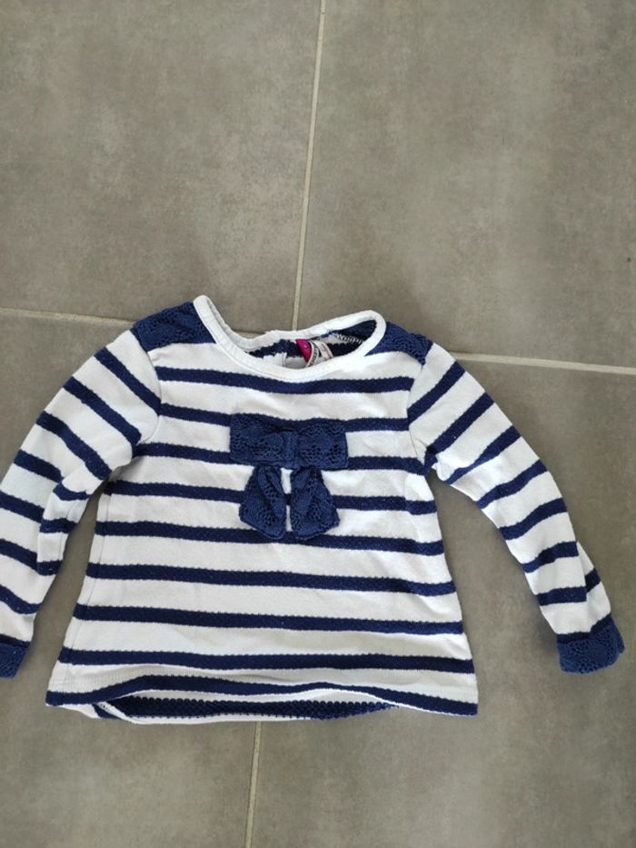 T-shirt manches longues 9 mois - photo numéro 3