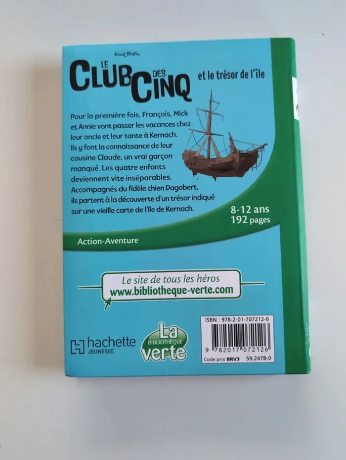 Le club des cinq et le trésor de l'île. - photo numéro 2