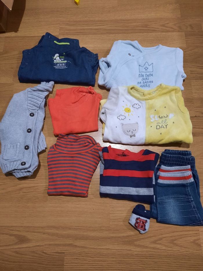 Lot vêtements garçon 3 mois très bon état