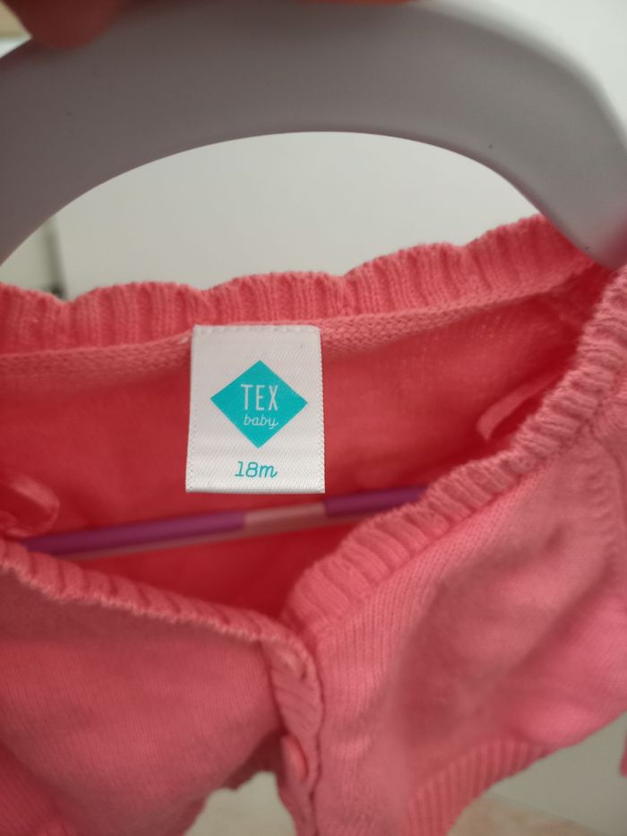 Gilet tex baby 18 mois - photo numéro 3