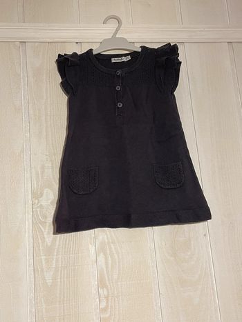 Robe gris foncé - TAO - 18m