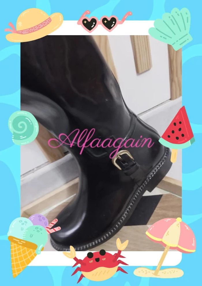 Bottes de pluie Zara 30 /31 - photo numéro 3