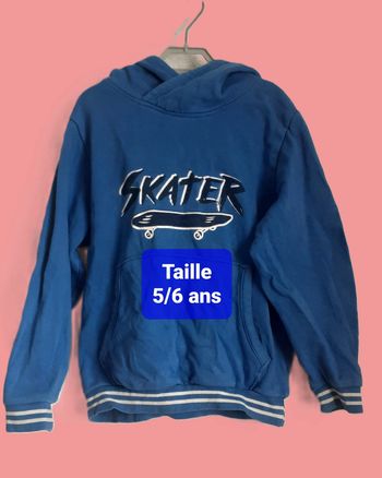 Sweat à capuche. 5/6 Ans. Lupilu