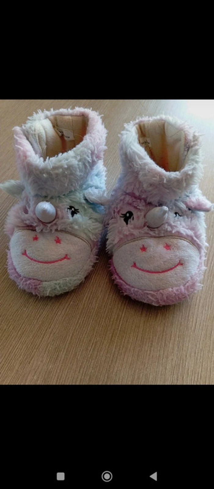 Chaussons licorne - photo numéro 2