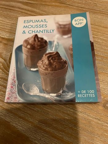 Espumas,mousses et chantilly