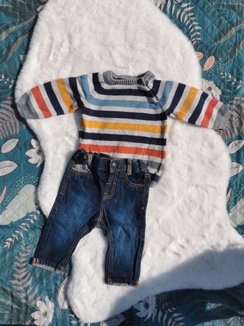 Ensemble jean + pull