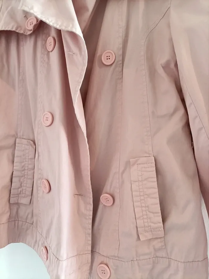 Veste trench rose - photo numéro 4
