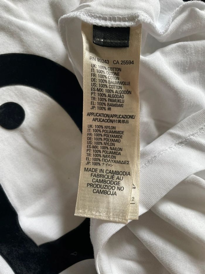 T-shirt Diesel noir et blanc taille M - photo numéro 7