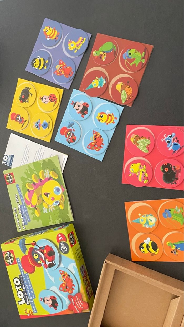 Bioviva jeu loto maternelle enfant drôle de petits bêtes - photo numéro 4