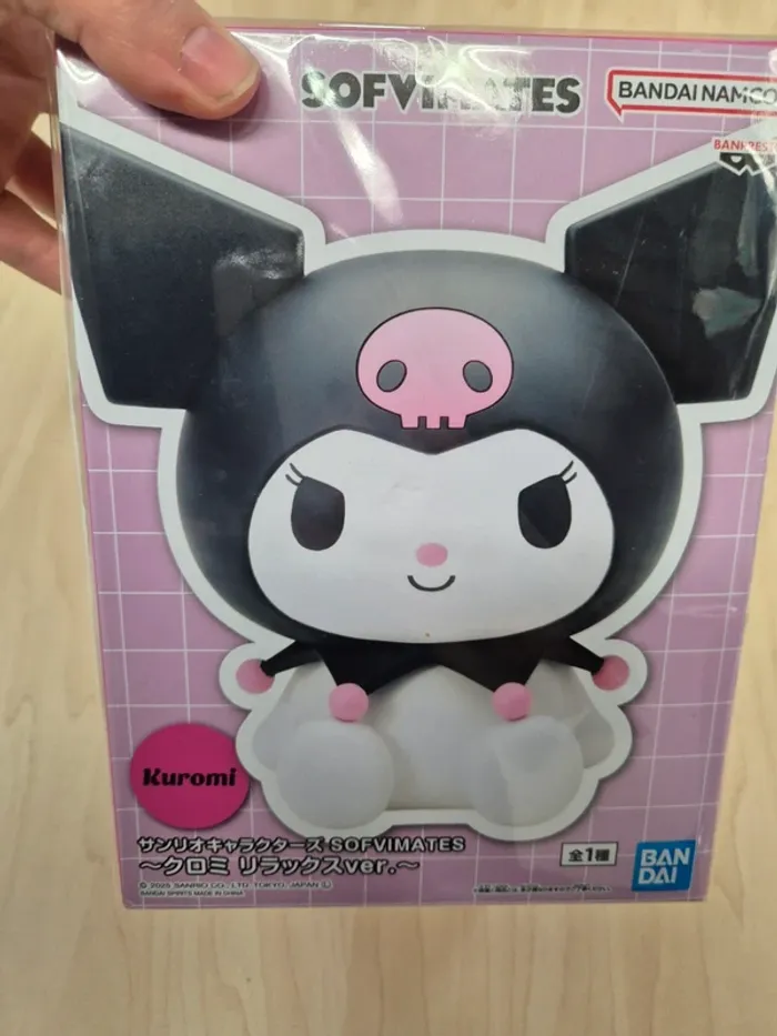 Figurine Sanrio Kuromi Sofvimates - photo numéro 2