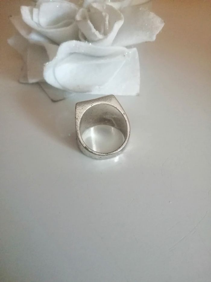🌸Bague chevalière mixte à motifs ethniques Taille64 "Vintage" 🌸 - photo numéro 4