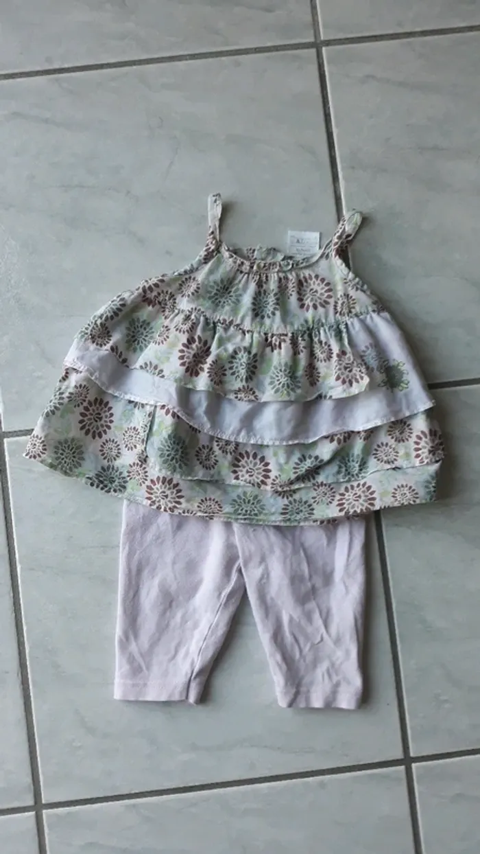 Robe + legging court