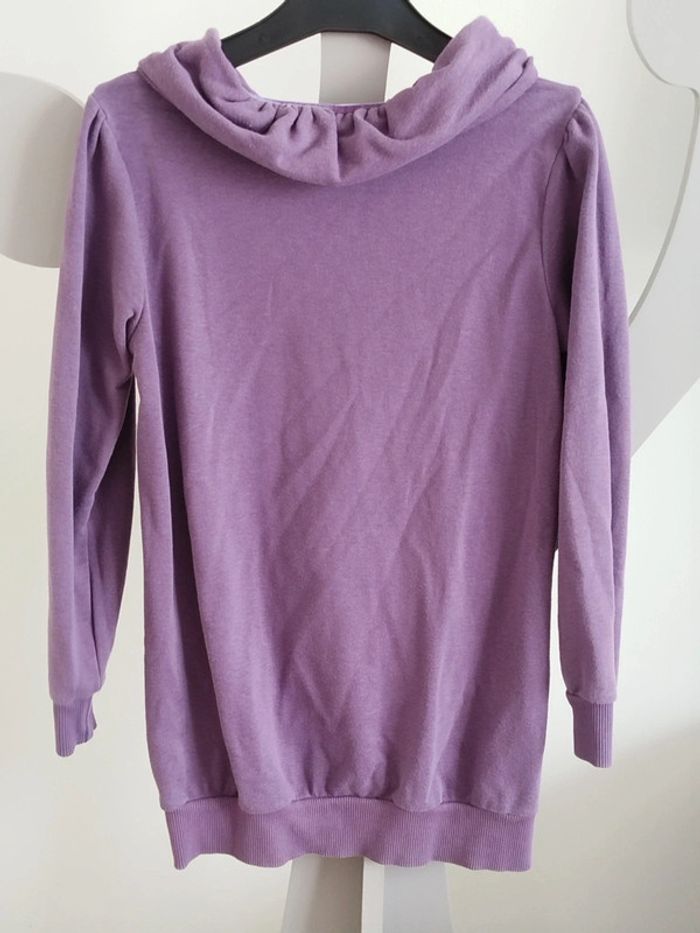 Sweat violet Domyos taille 8 ans - photo numéro 2