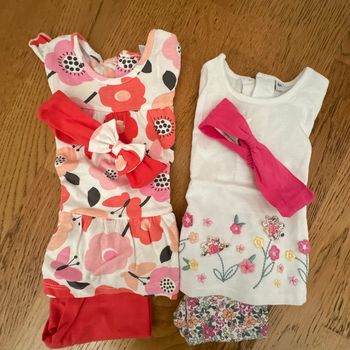 Deux ensemble été taille 6 mois