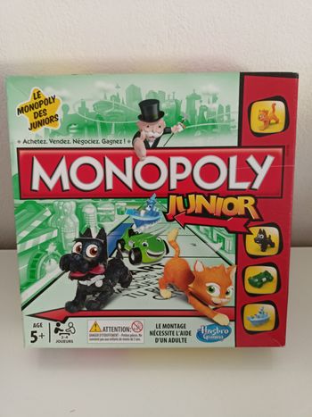 Monopoly junior hasbro complet