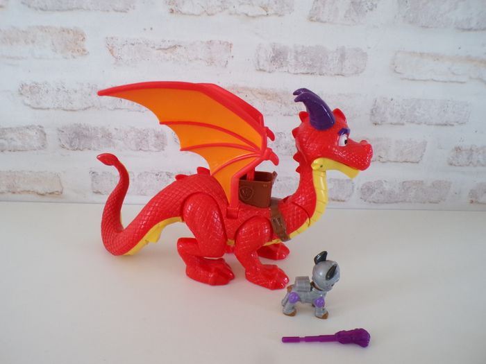 Dragon Braize et Croc le chevalier - Paw Patrol - Pat Patrouille - photo numéro 3