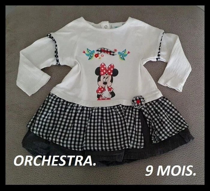 LOT vêtements bébé filles automne, hiver, T: 6/9 mois - photo numéro 2