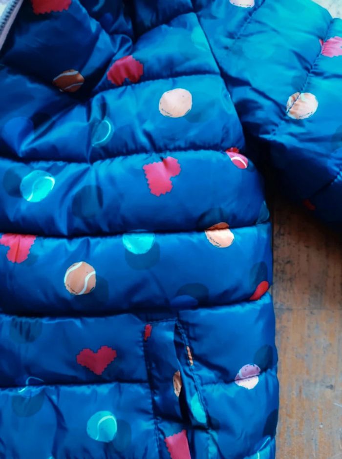 Doudoune réversible Catimini 7 ans - photo numéro 3