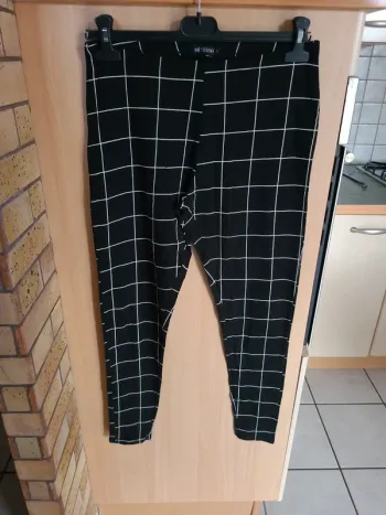 Legging à carreaux femme In Extenso