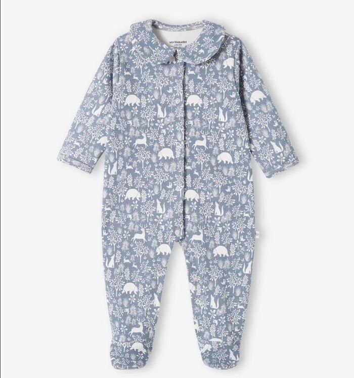 Lot de deux pyjamas en coton bio - photo numéro 2