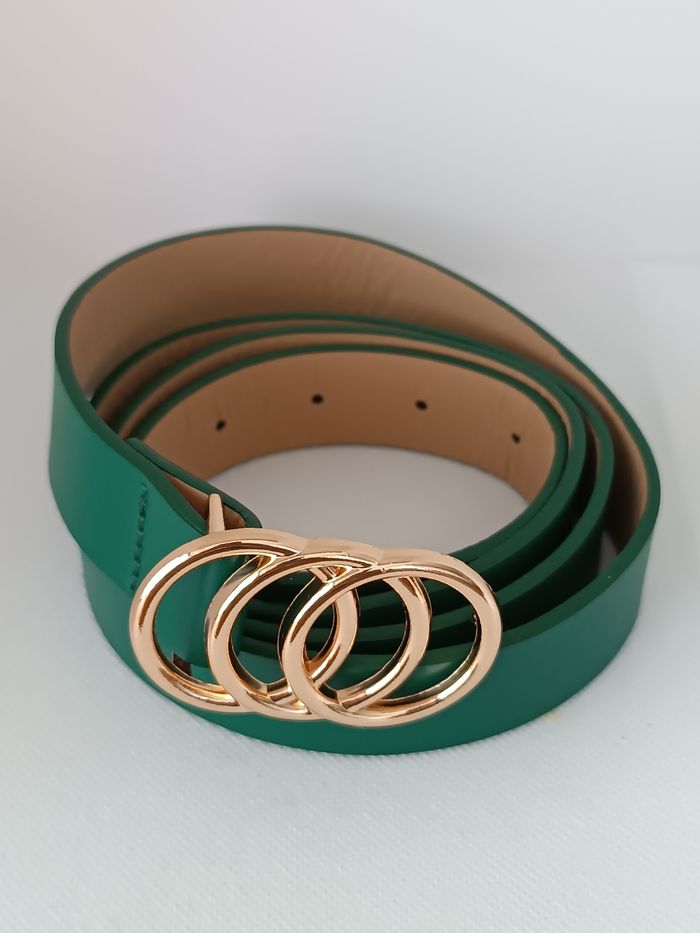 Ceinture cuir PU neuve - photo numéro 3
