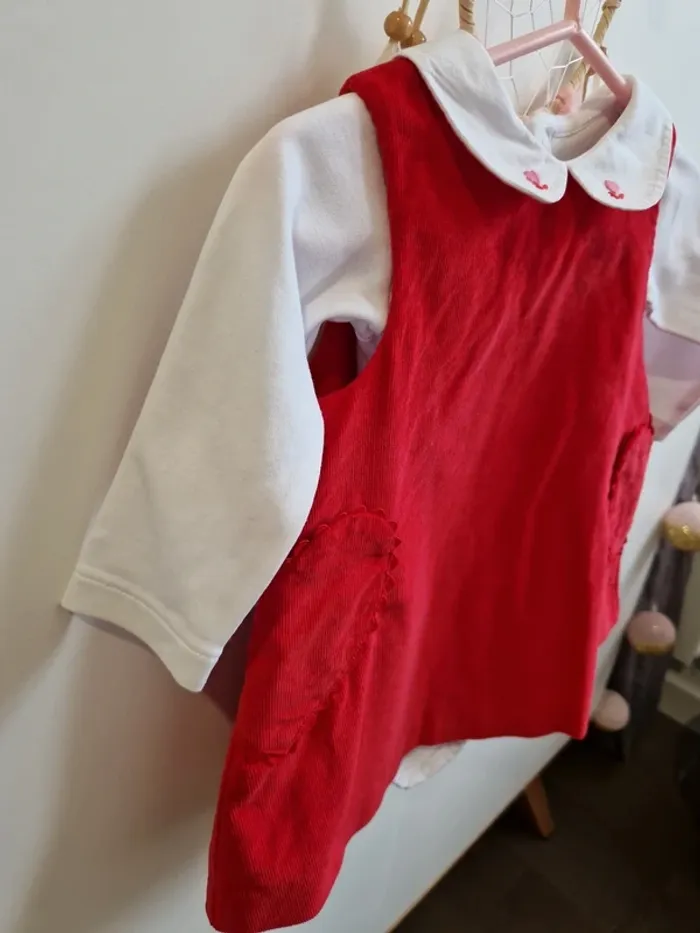 Ensemble robe + body jacadi - photo numéro 4