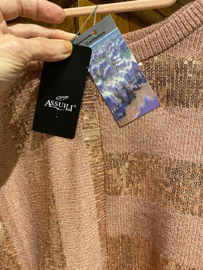 Pull habillé avec du cachemire neuf - photo numéro 8