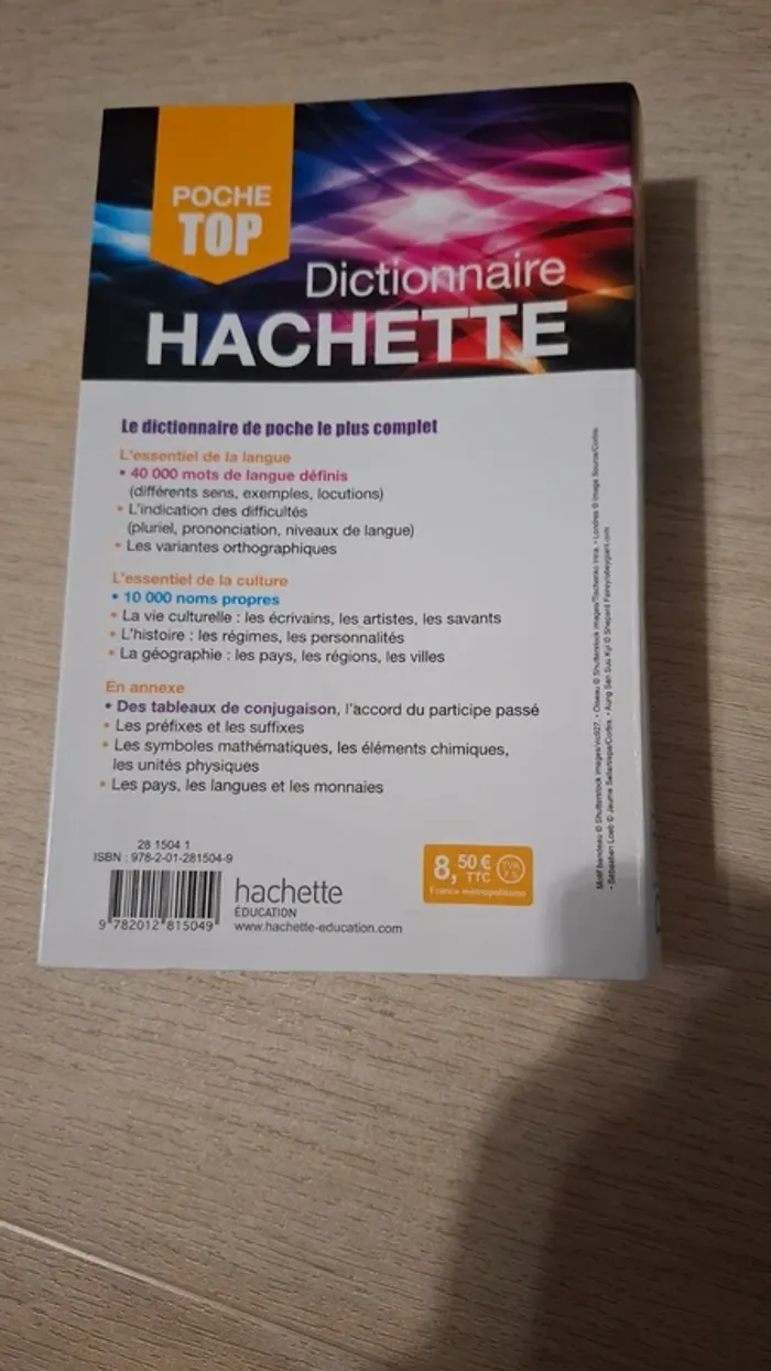 Dictionnaire  hachette - photo numéro 2