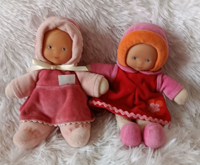 Lot de 2 Doudous poupées- Corolle - photo numéro 1