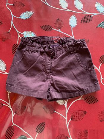 Short fille 5 ans sergent Major